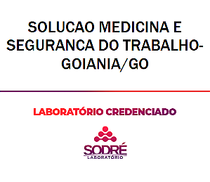 Exame Toxicológico - Goiania-GO - SOLUCAO MEDICINA E SEGURANCA DO TRABALHO-GOIANIA/GO (C.N.H, Empregado CLT, Concurso Público)