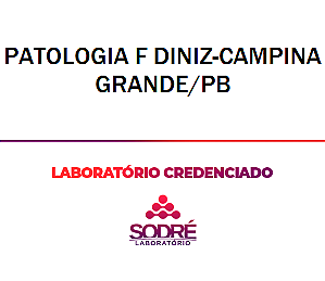 Exame Toxicológico - Campina Grande-PB - PATOLOGIA F DINIZ-CAMPINA GRANDE/PB (C.N.H, Empregado CLT, Concurso Público)