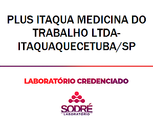 Exame Toxicológico - Itaquaquecetuba-SP - PLUS ITAQUA MEDICINA DO TRABALHO LTDA-ITAQUAQUECETUBA/SP (C.N.H, Empregado CLT, Concurso Público)