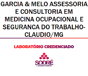 Exame Toxicológico - Claudio-MG - GARCIA & MELO ASSESSORIA E CONSULTORIA EM MEDICINA OCUPACIONAL E SEGURANCA DO TRABALHO-CLAUDIO/MG (C.N.H, Empregado CLT, Concurso Público)