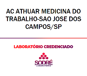 Exame Toxicológico - Sao Jose Dos Campos-SP - AC ATHUAR MEDICINA DO TRABALHO-SAO JOSE DOS CAMPOS/SP (C.N.H, Empregado CLT, Concurso Público)