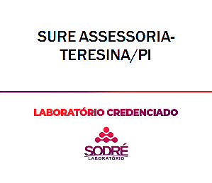 Exame Toxicológico - Teresina-PI - SURE ASSESSORIA-TERESINA/PI (C.N.H, Empregado CLT, Concurso Público)