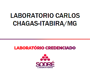 Exame Toxicológico - Itabira-MG - LABORATORIO CARLOS CHAGAS-ITABIRA/MG (C.N.H, Empregado CLT, Concurso Público)
