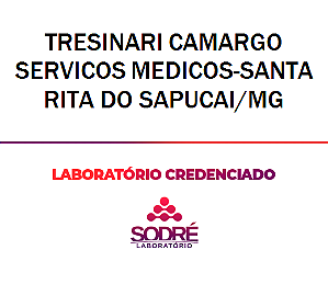 Exame Toxicológico - Santa Rita Do Sapucai-MG - TRESINARI CAMARGO SERVICOS MEDICOS-SANTA RITA DO SAPUCAI/MG (C.N.H, Empregado CLT, Concurso Público)