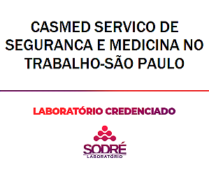 Exame Toxicológico - Sao Paulo-SP - CASMED SERVICO DE SEGURANCA E MEDICINA NO TRABALHO-SÃO PAULO (C.N.H, Empregado CLT, Concurso Público)