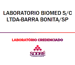 Exame Toxicológico - Barra Bonita-SP - LABORATORIO BIOMED S/C LTDA-BARRA BONITA/SP (C.N.H, Empregado CLT, Concurso Público)