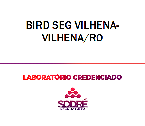 Exame Toxicológico - Vilhena-RO - BIRD SEG VILHENA-VILHENA/RO (C.N.H, Empregado CLT, Concurso Público)