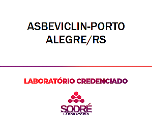 Exame Toxicológico - Porto Alegre-RS - ASBEVICLIN-PORTO ALEGRE/RS (C.N.H, Empregado CLT, Concurso Público)