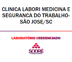 Exame Toxicológico - Sao Jose-SC - CLINICA LABORI MEDICINA E SEGURANCA DO TRABALHO-SÃO JOSE/SC (C.N.H, Empregado CLT, Concurso Público)