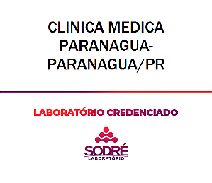 Exame Toxicológico - Paranagua-PR - CLINICA MEDICA PARANAGUA-PARANAGUA/PR (C.N.H, Empregado CLT, Concurso Público)