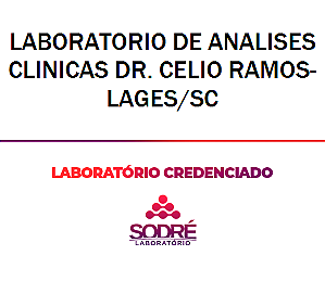 Exame Toxicológico - Lages-SC - LABORATORIO DE ANALISES CLINICAS DR. CELIO RAMOS-LAGES/SC (C.N.H, Empregado CLT, Concurso Público)