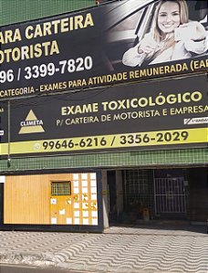 Exame Toxicológico - Brasilia-DF - CLIMETA-BRASILIA/DF (C.N.H, Empregado CLT, Concurso Público)