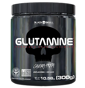 GLUTAMINE CAVEIRA PRETA - GLUTAMINA - 300G