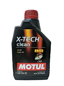 Óleo Motul X-tech Clean 5w-30 1l - Para Motor De Carro
