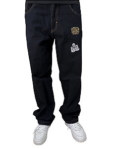 CALÇA JEANS FULL BORDADAS "FRONT"