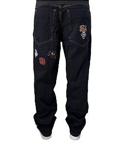 CALÇA JEANS FULL BORDADO "BACK"