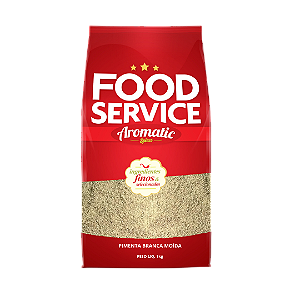 Pimenta Branca Moída Food Service 1kg