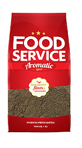 Pimenta Preta Moída Pura Food Service 1kg