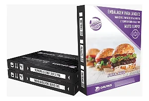 Papel Acoplado 30x38 para Lanche c/400 unid. - Dalpack