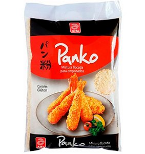 Farinha Panko Flocada p/ Empanar 1kg - Alfa