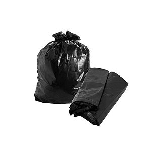 Saco para Lixo 20 lts  Preto - 100 un.