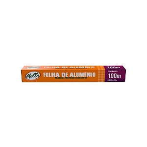 Papel Alumínio 30x100 m un. - Mello