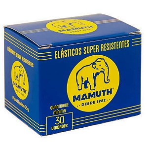 Elástico Amarelo com 30 un. - Mamuth