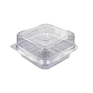 Doce Quadrado Articulado PF-641 caixa com 300 - Packform