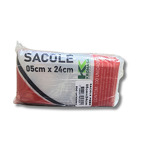 Saco para Sacolé 5x24 com 500 un.