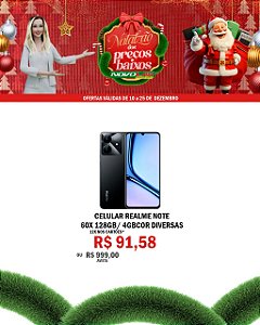 CELULAR REALME NOTE 60X 128GB/ 4GBCOR DIVERSAS