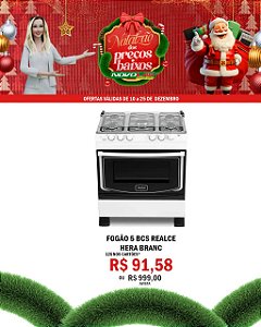 FOGÃO 5 BCS REALCE HERA BRANC