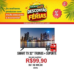 SMART TV 32 TRONOS + SUPORTE