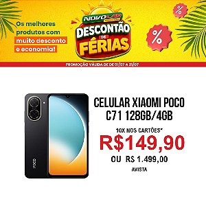 CELULAR XIAOMI POCO C71 128GB/4GB