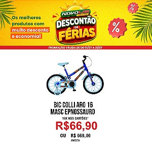 BICICLETA COLLI ARO 16 MASCULINA EPNOSSAURO