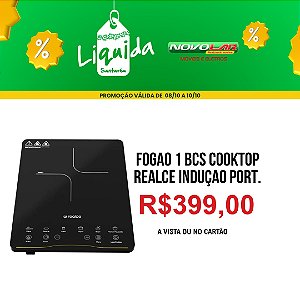 FOGAO 1 BCS COOKTOP REALCE INDUÃ‡AO PORT.