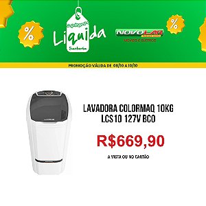 Lavadora SemiautomÃ¡tica Colormaq 10kg LCS10