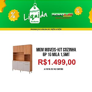 MGM MOVEIS-KIT COZINHA 6P 1G MILA 1,5MT