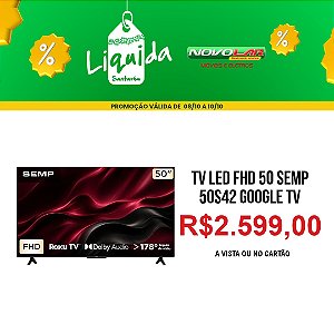 TV LED FHD 50 SEMP 50S42 GOOGLE TV