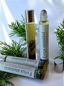 Blend Roll-On Força Ancestral/ Alecrim e sálvia branca – 10ml