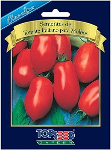 Sementes De Tomate Italiano Para Molhos 2,5g Topseed