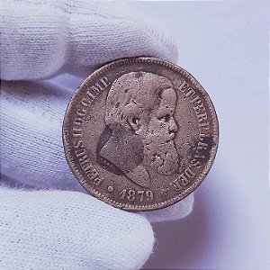 Moeda de 40 Réis de 1879 Bronze
