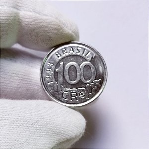 Moeda de 100 Cruzeiros de 1993 Lobo Guará