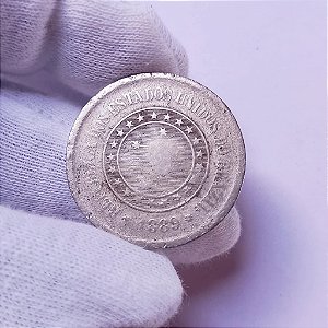 Moeda de 100 Réis de 1889 Cuproníquel