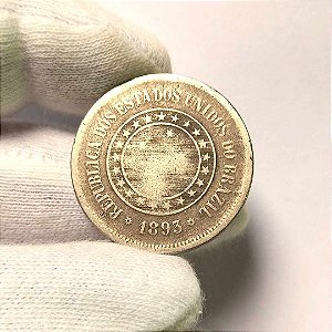 Moeda de 100 Réis de 1893 Cuproníquel
