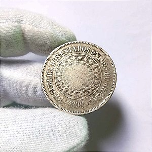 Moeda de 200 Réis de 1896 Cuproníquel