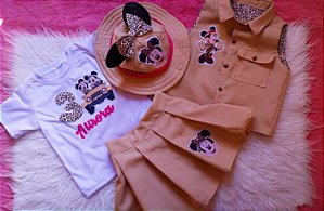 Conjunto Minnie Safari