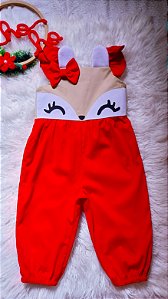 Macacão Natalino- Raposinha