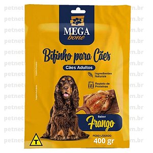 BIFINHO  PARA CÃES ADULTO 400 GR FRANGO