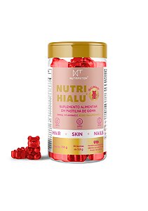 Nutri Hialu - 30 Gomas - Sabor Frutas Vermelhas