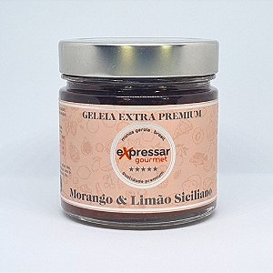Geleia Morango e Limão Siciliano Expressar Gourmet
